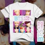 T-Shirt BTS K-POP KINGS