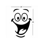 Stickers Smiley Visage Drôle vinyle Toilette Salle De Bain Siège autocollant