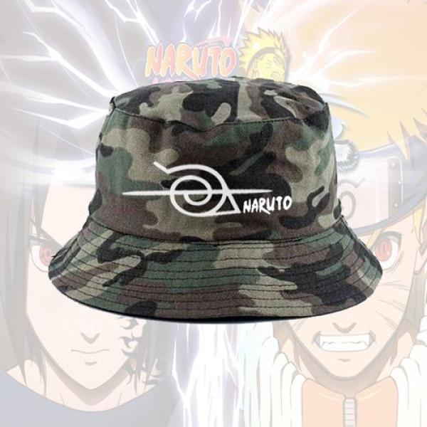 chapeaux unisexe bob camouflage Naruto