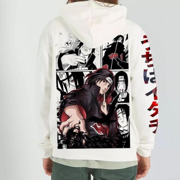 Sweat A Capuche Uchiha Anime Hoodie Manga Naruto